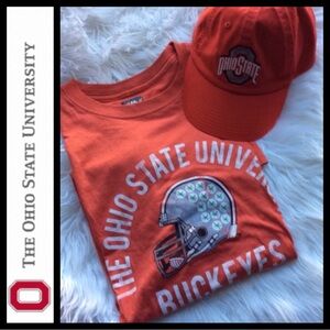 OSU BUCKEYES Men’s Shirt & Hat